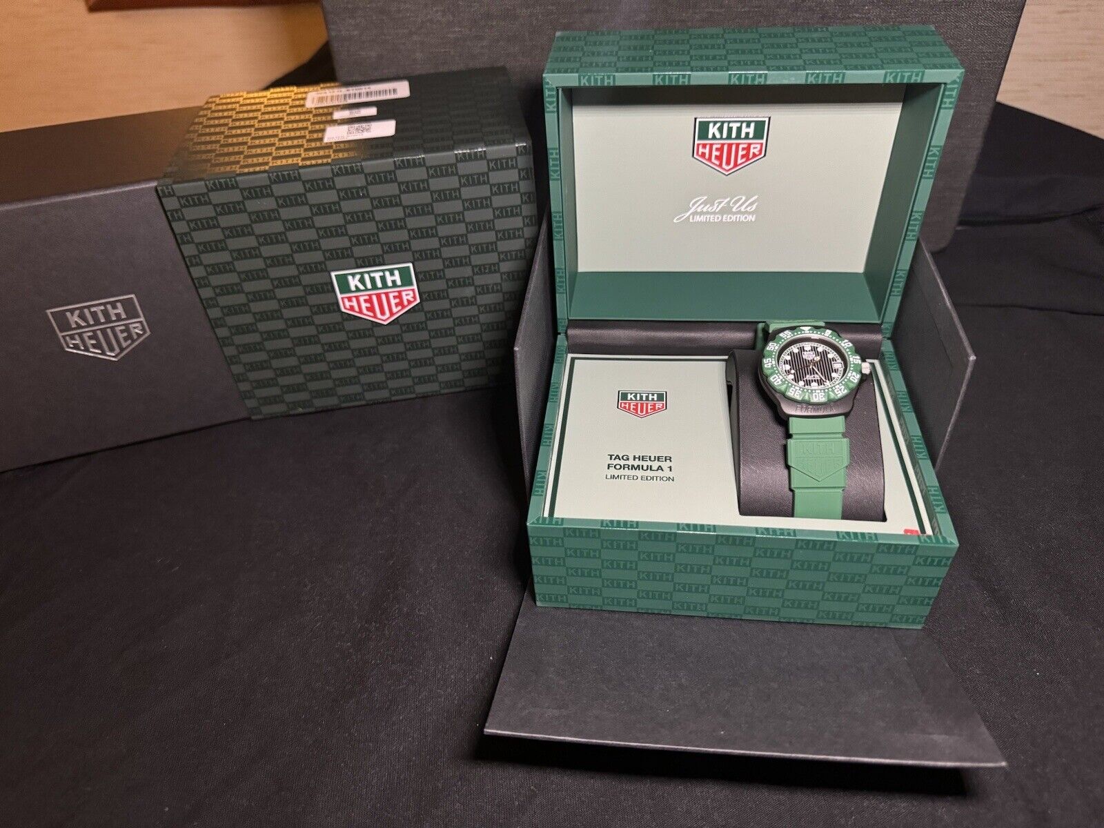 Kith Tag Heuer Formula 1 Watch  Limited Edition 1 OF 825 GREEN