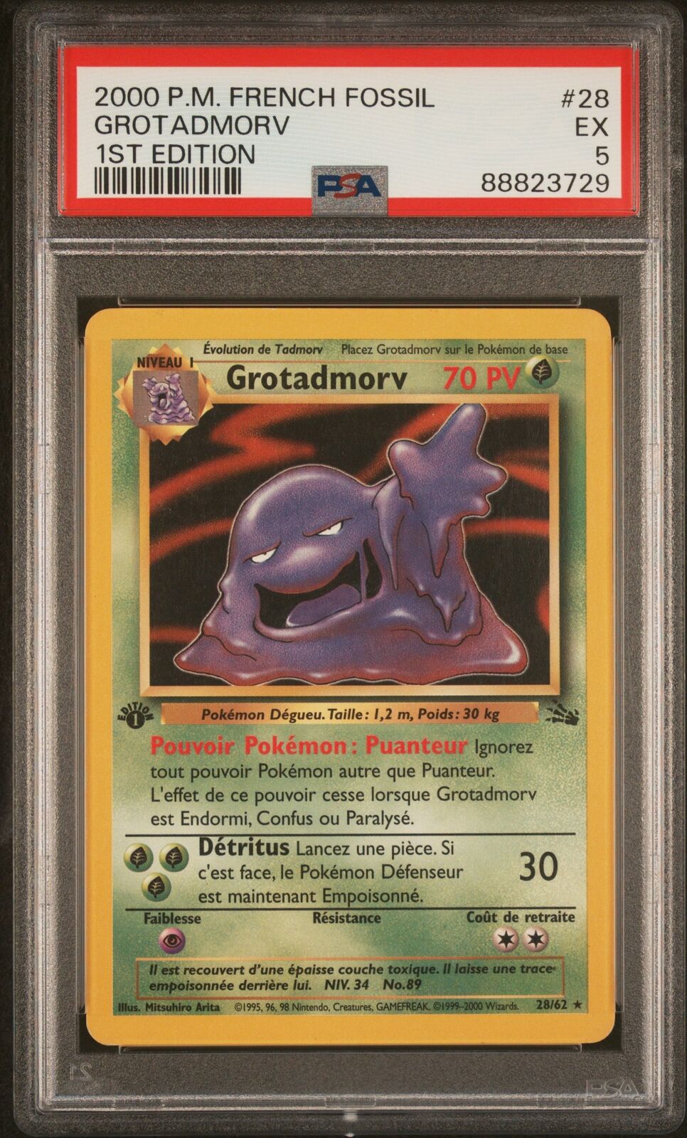 #13/62 Muk (13) |PSA EX 5 | 88823729