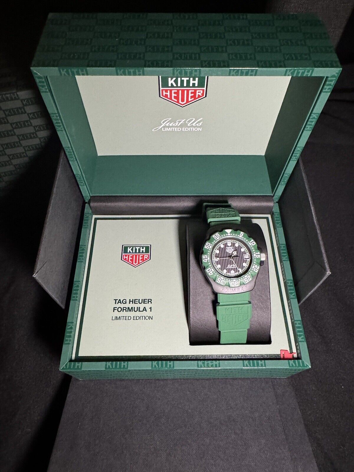 Kith Tag Heuer Formula 1 Watch  Limited Edition 1 OF 825 GREEN