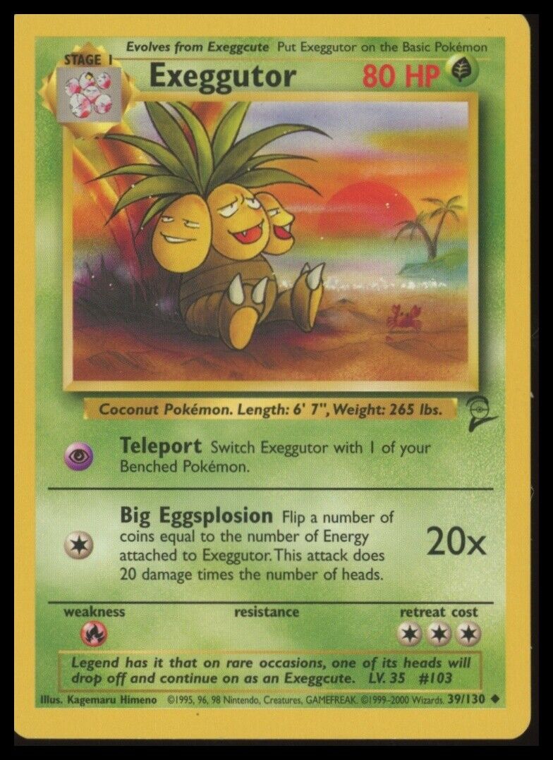 039/130 Exeggutor Base Set 2