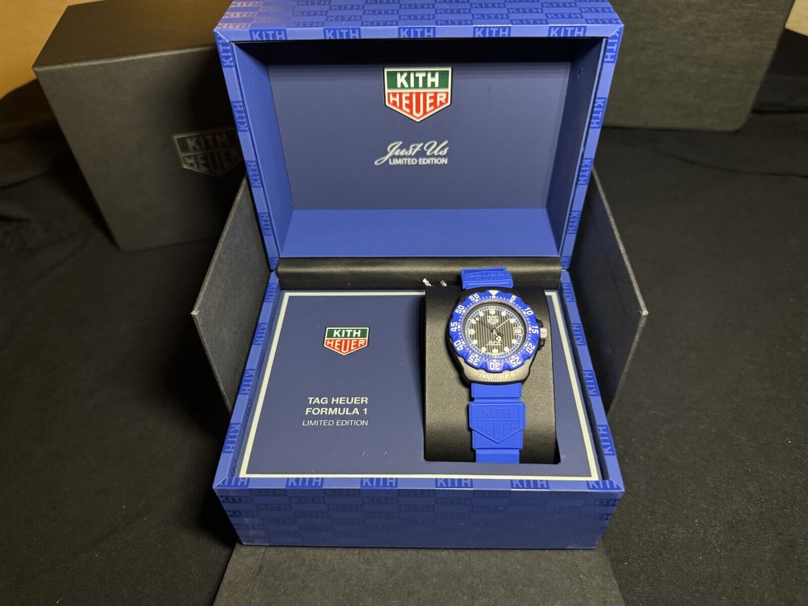 Kith Tag Heuer Formula 1 Watch Limited Edition BLUE 1 OF 825