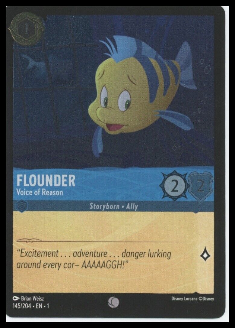 145/204 Flounder - Voice of Reason The First Chapter Foil