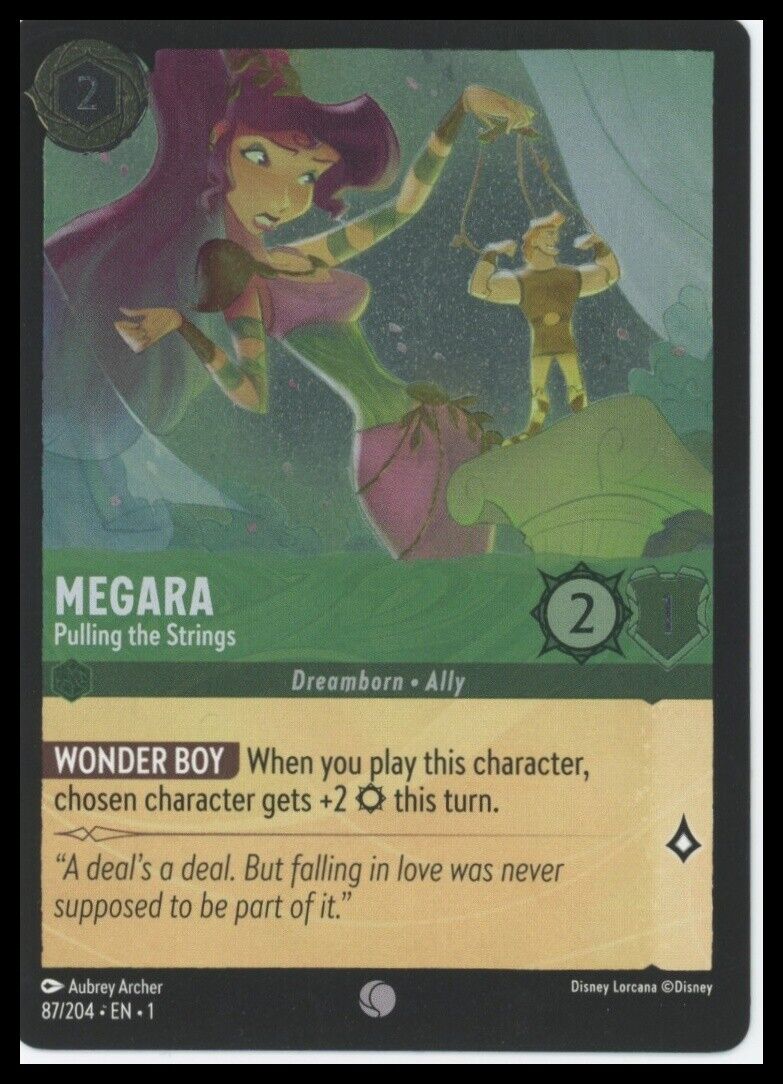 87/204 Megara - Pulling the Strings The First Chapter Foil