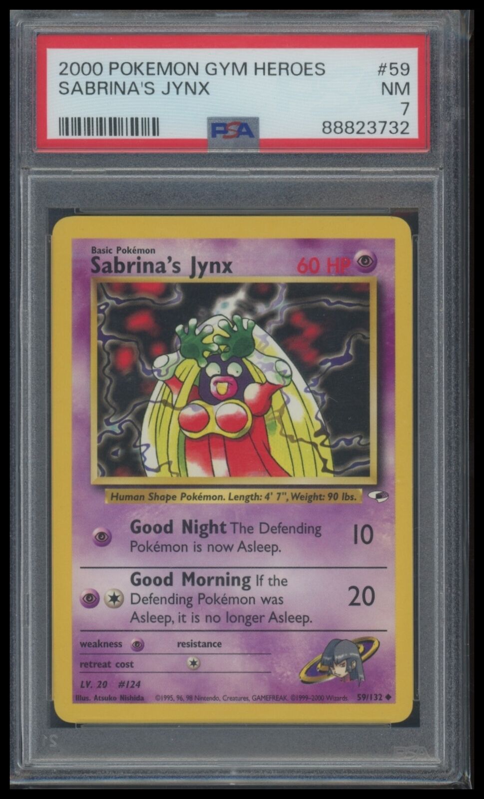 #059/132 Sabrina's Jynx |PSA NM 7 | 38823732