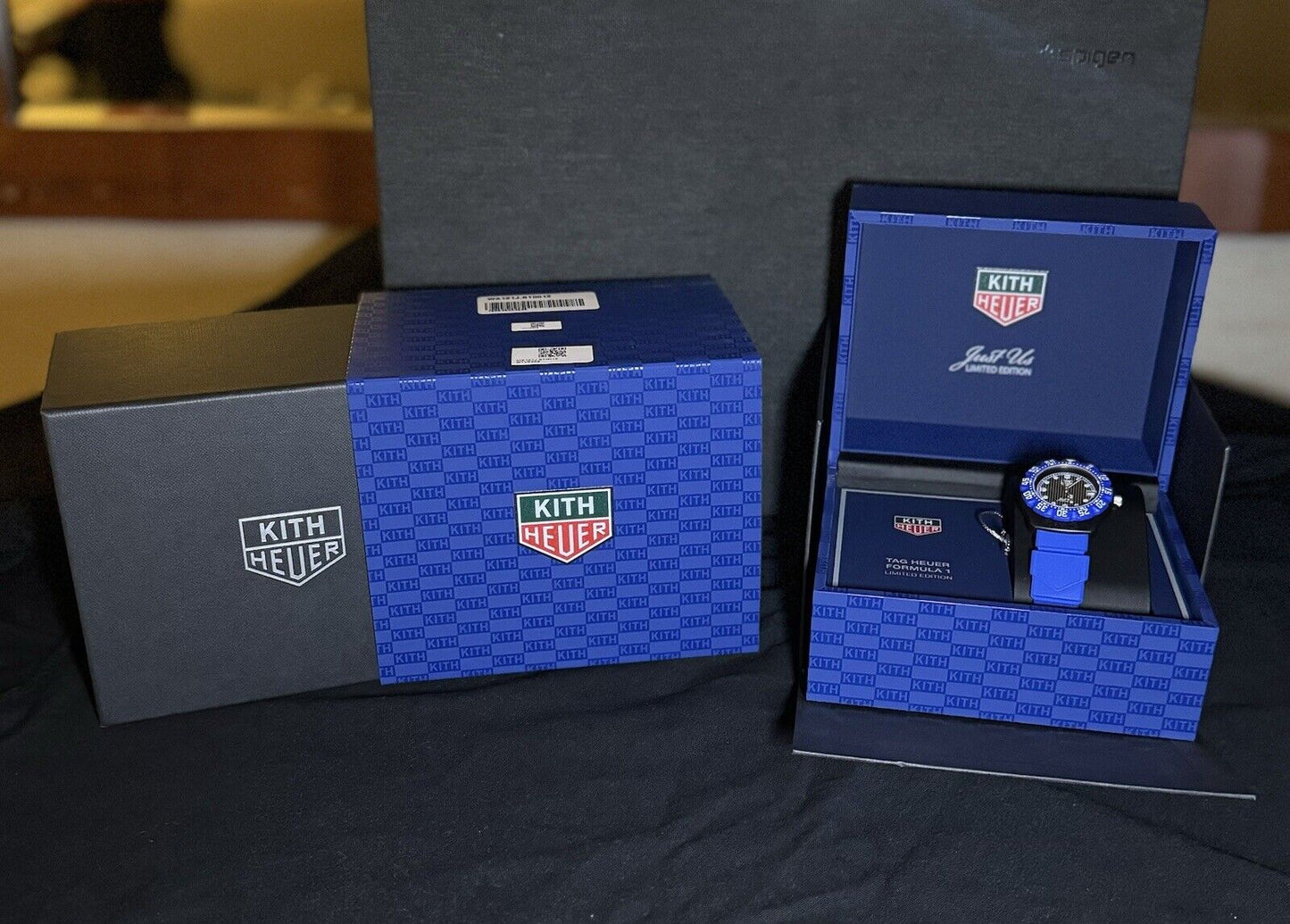 Kith Tag Heuer Formula 1 Watch Limited Edition BLUE 1 OF 825