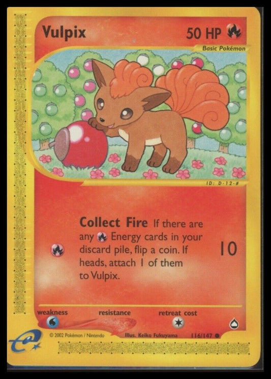 116/147 Vulpix Aquapolis