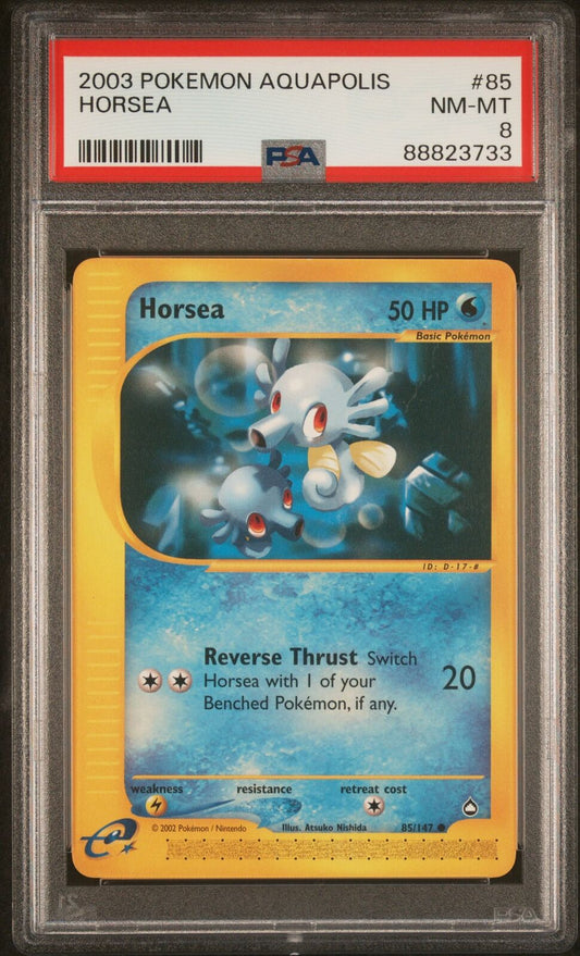 #085/147 Horsea (85) |PSA NM-MT 8 | 88823733