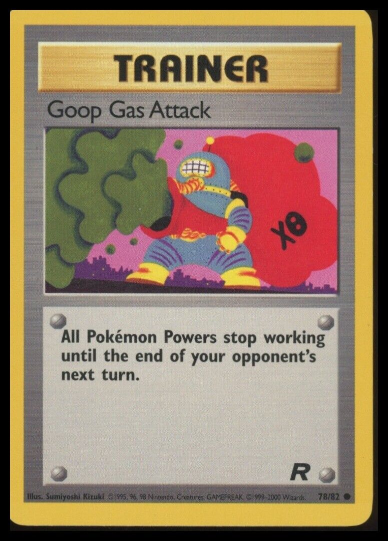 78/82 Goop Gas Attack Team Rocket