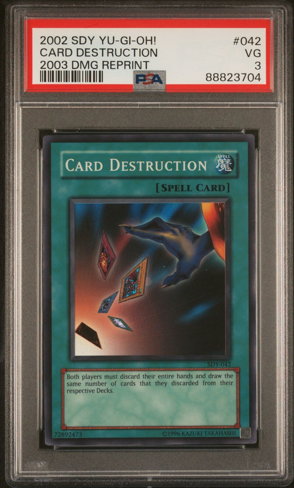 #SDY-042 Card Destruction |PSA VG 3 | 88823704