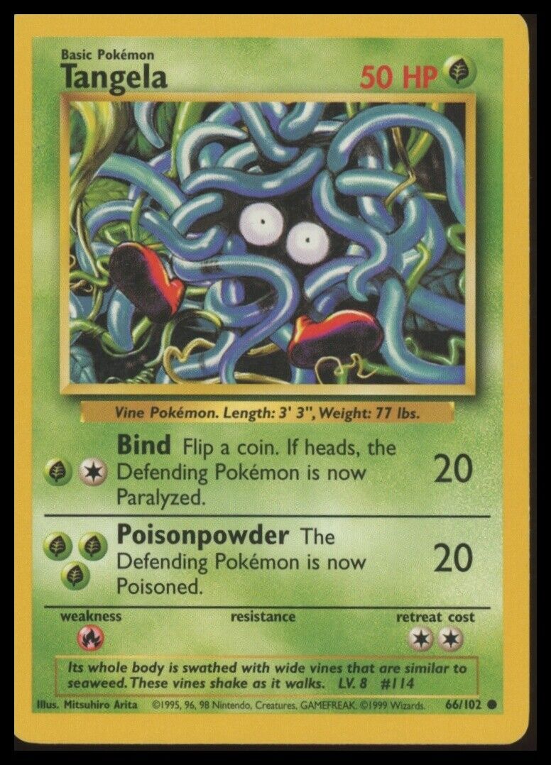 Base Set #066/102 Tangela