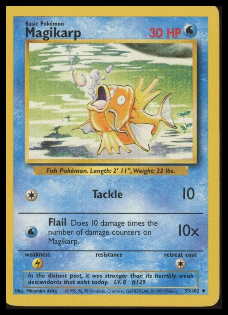 Base Set #035/102 Magikarp