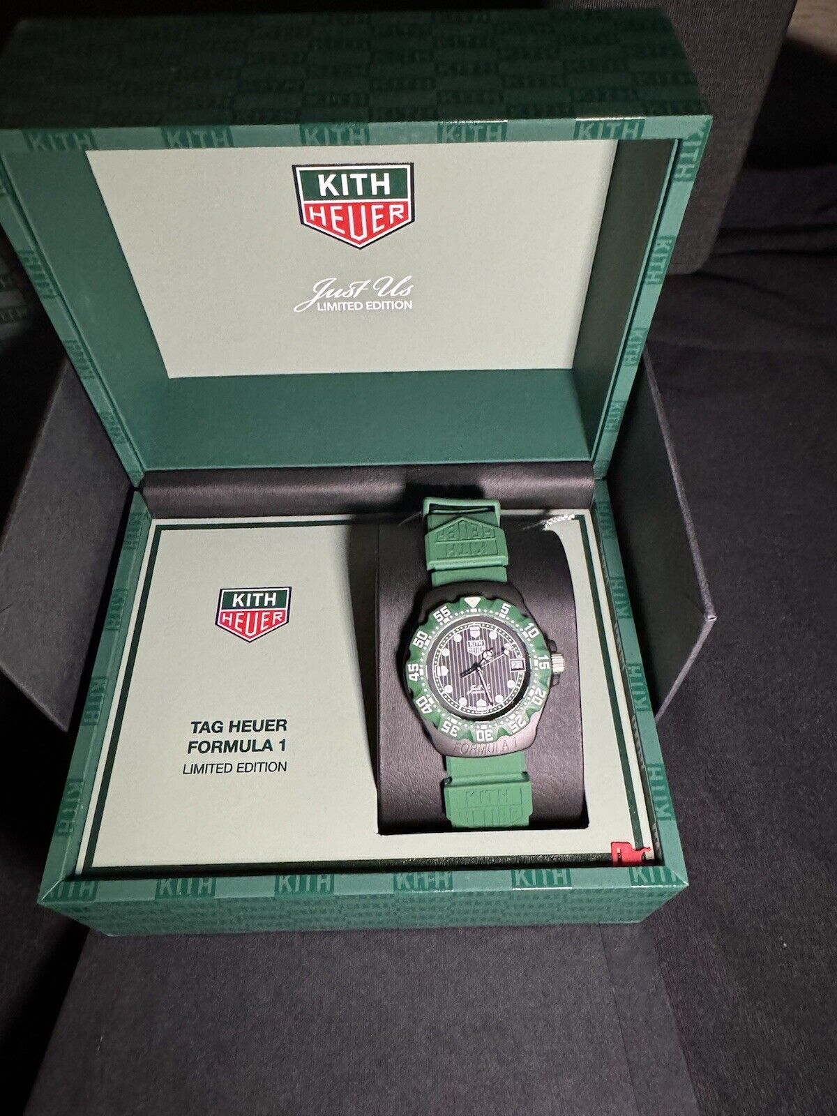 Kith Tag Heuer Formula 1 Watch  Limited Edition 1 OF 825 GREEN