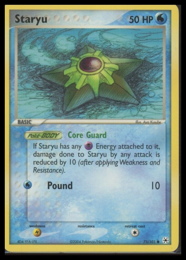 75/101 Staryu Hidden Legends