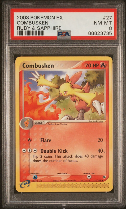 #27/109 Combusken |PSA NM-MT 8 | 88823735