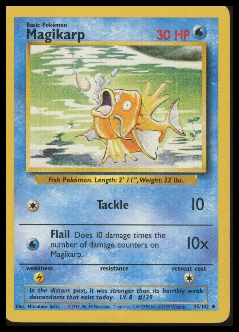 Base Set #035/102 Magikarp