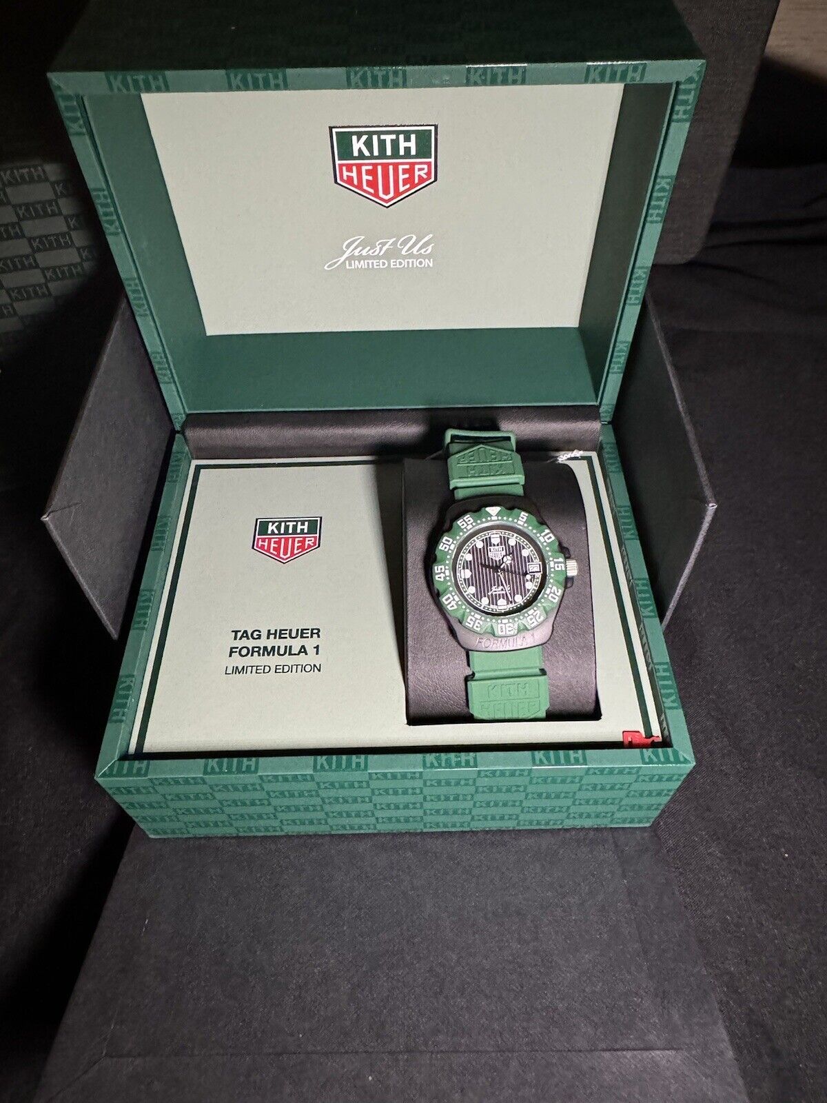 Kith Tag Heuer Formula 1 Watch  Limited Edition 1 OF 825 GREEN