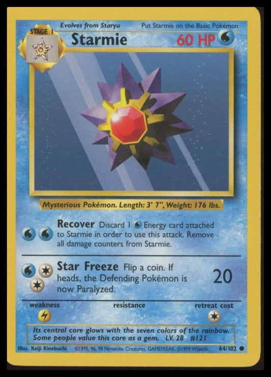 Base Set #064/102 Starmie