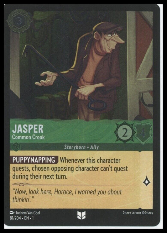 81/204 Jasper - Common Crook The First Chapter Foil