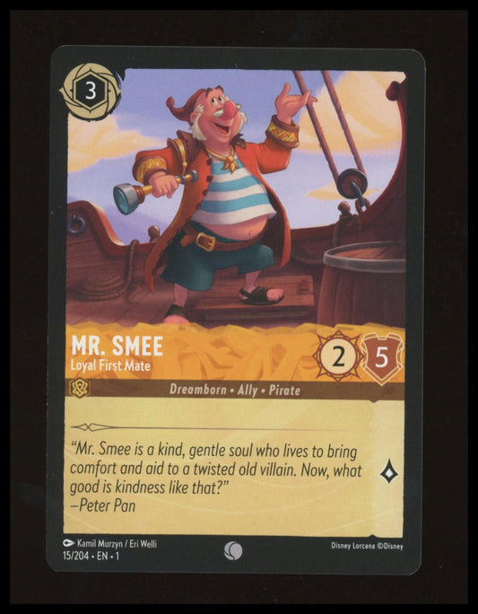 15/204 Mr. Smee - Loyal First Mate The First Chapter