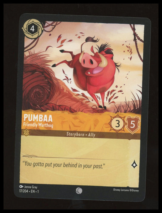 17/204 Pumbaa - Friendly Warthog The First Chapter