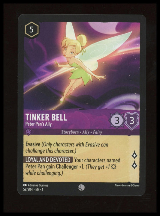 58/204 Tinker Bell - Peter Pan's Ally The First Chapter