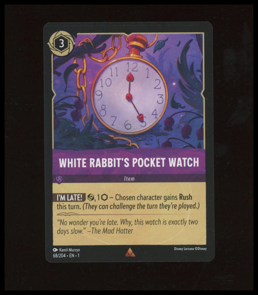 68/204 White Rabbit's Pocket Watch The First Chapter