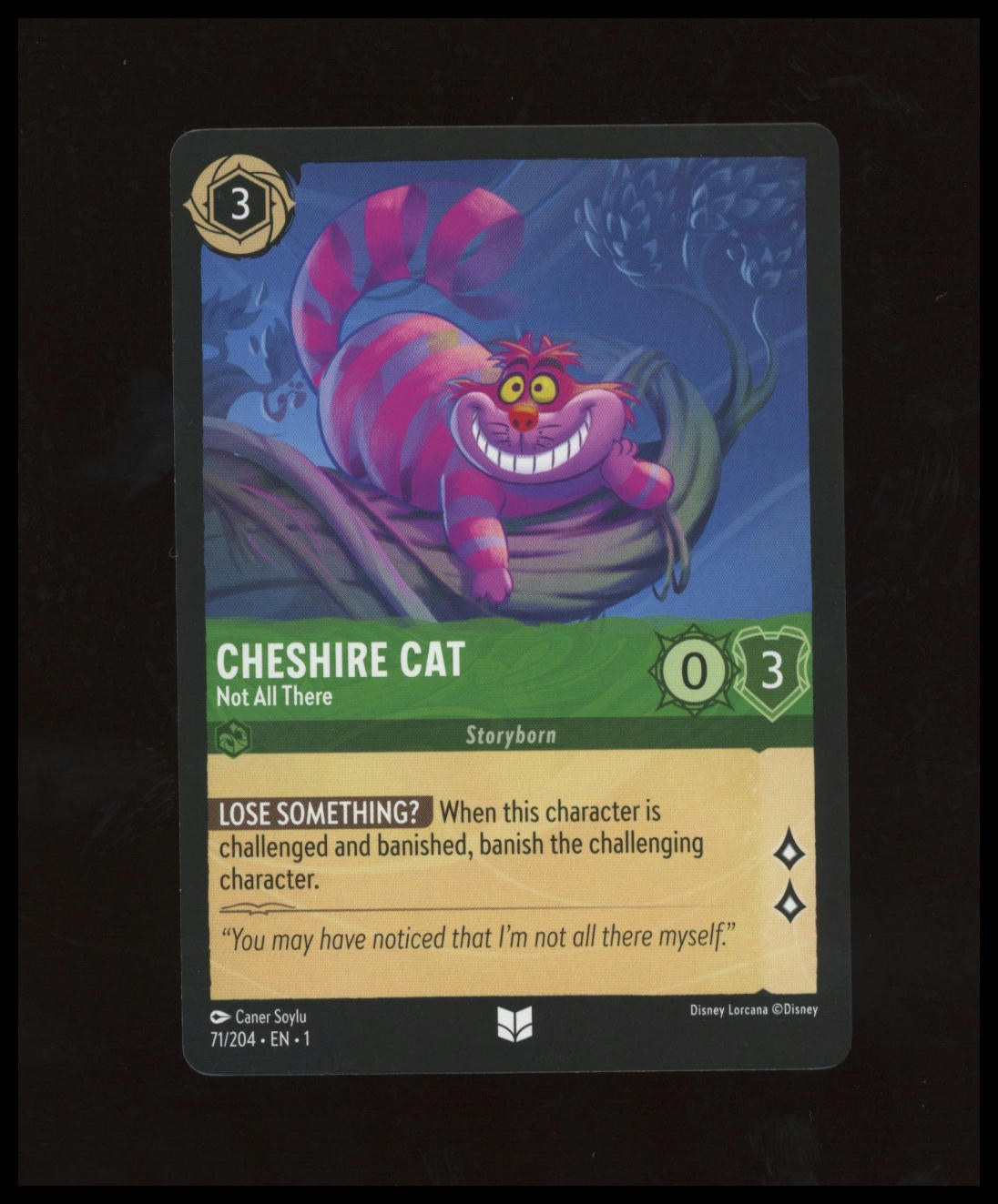 71/204 Cheshire Cat - Not All There The First Chapter