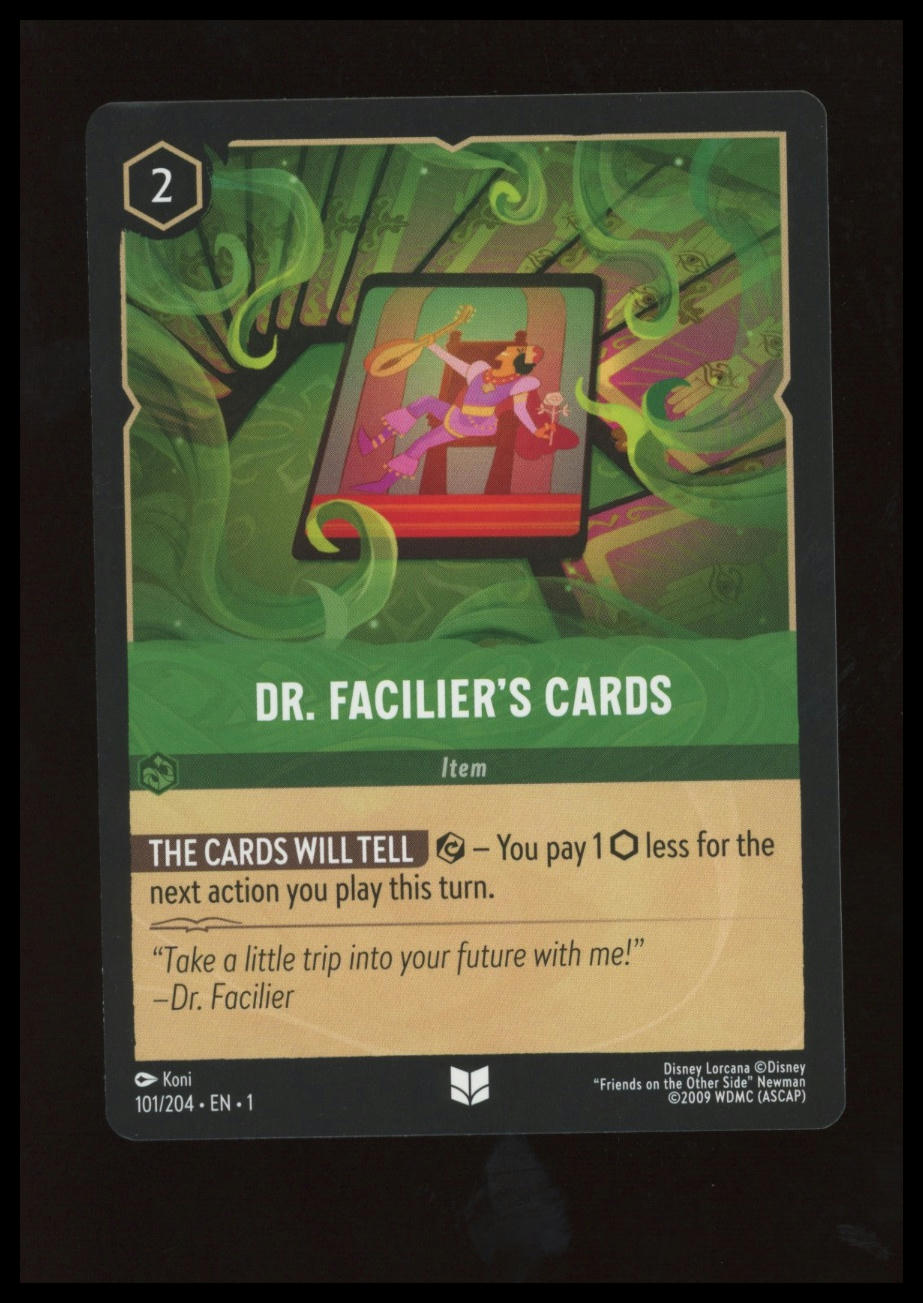 101/204 Dr. Facilier's Cards The First Chapter