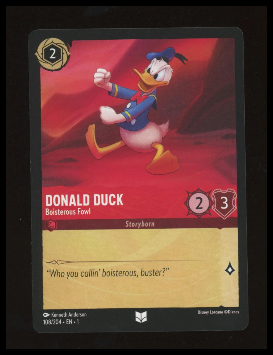 108/204 Donald Duck - Boisterous Fowl The First Chapter