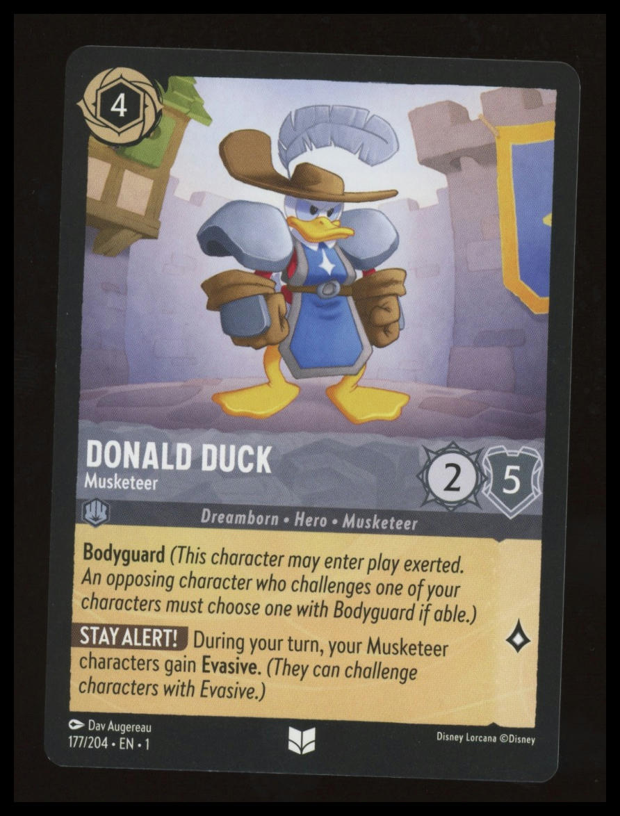 177/204 Donald Duck - Musketeer The First Chapter