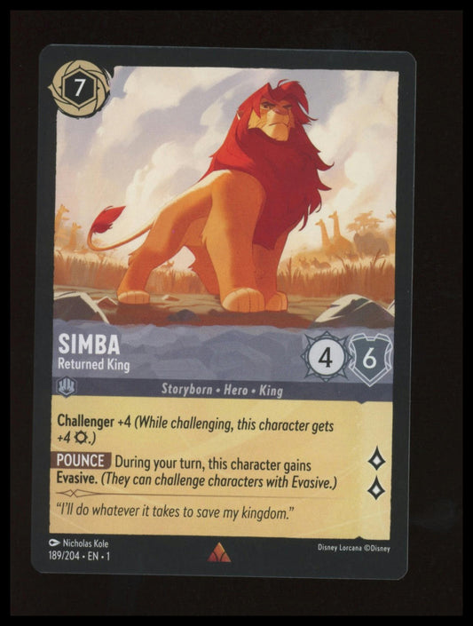 189/204 Simba - Returned King The First Chapter